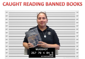 caught reading banned books heather